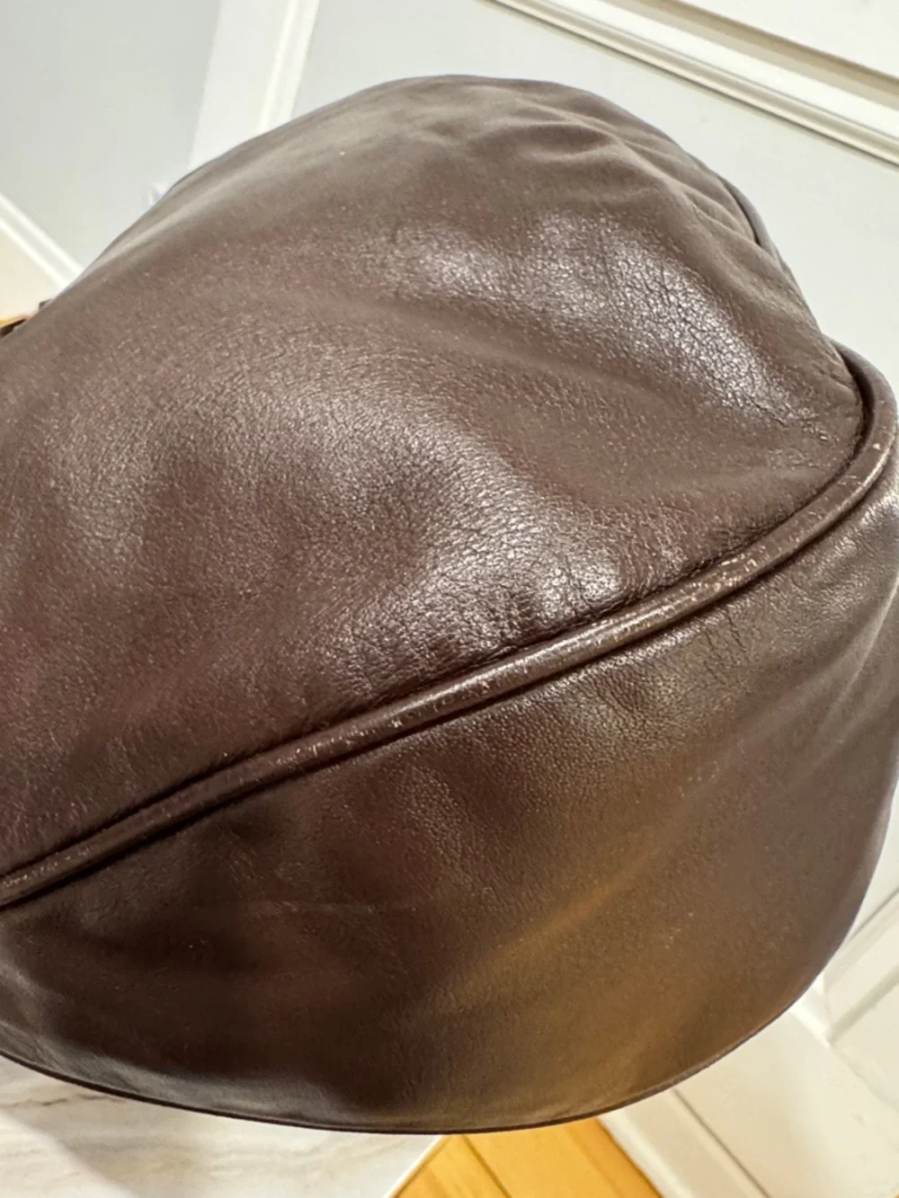 Marc Jacobs Bag Vintage Brown Leather Hobo